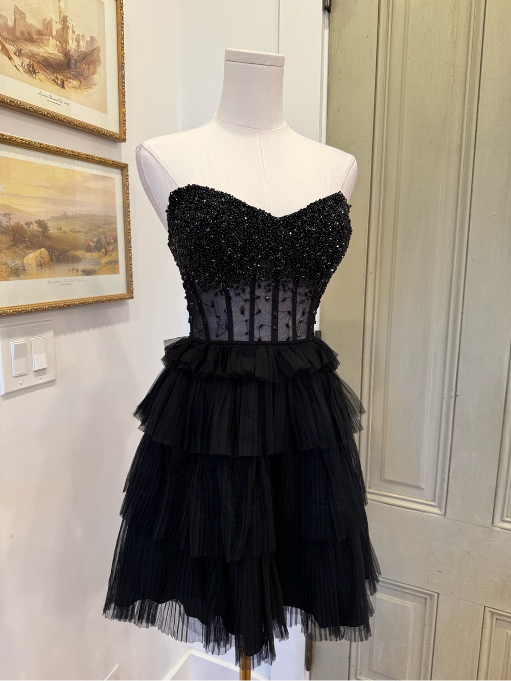 NWT Amelia Couture Mini Dress - Picture 8 of 10